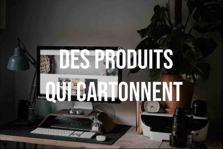 trouver des produits qui cartonnent